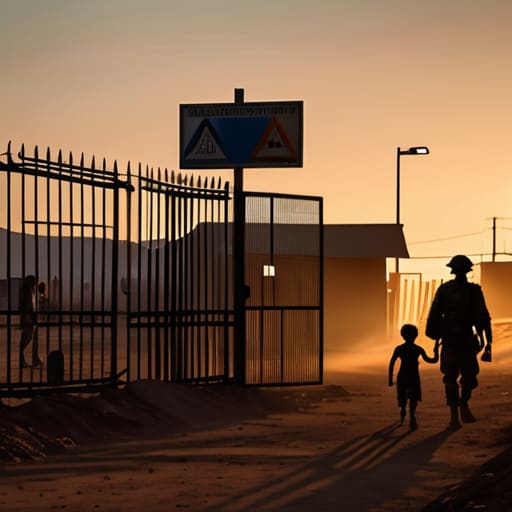 Cross Border Migration vs Internal Movement concept.