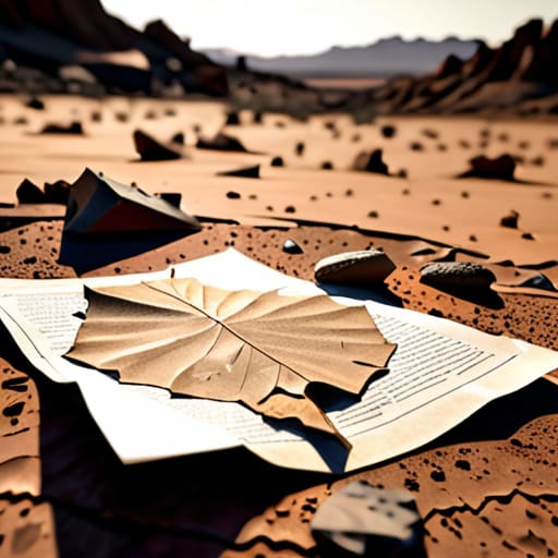 The Illusion of Paper Peace photograph.