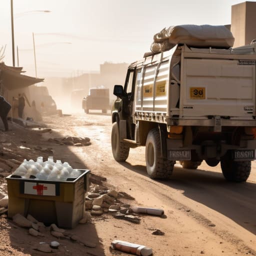 The Humanitarian Pause Explained When the Trucks Move.