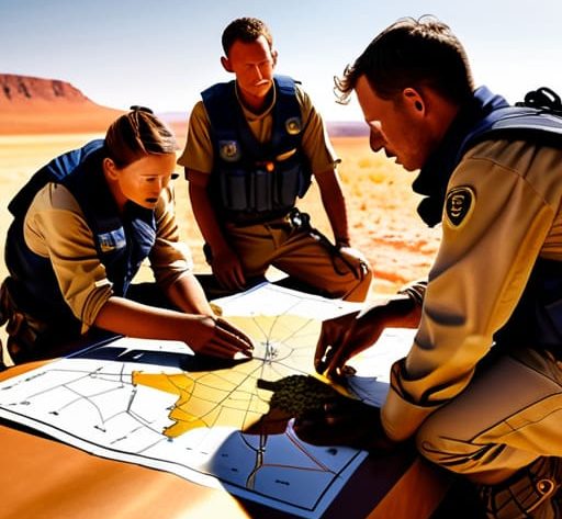 How aid workers are protected in field.