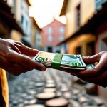 Explaining how cash transfers work directly.