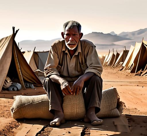 How internal displacement differs from refuge infographic.