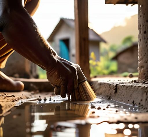 How sanitation programmes change behaviour through latrines.