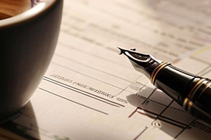 How to analyse a budget document photograph.