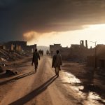Explaining what a humanitarian corridor is.