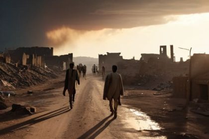 Explaining what a humanitarian corridor is.